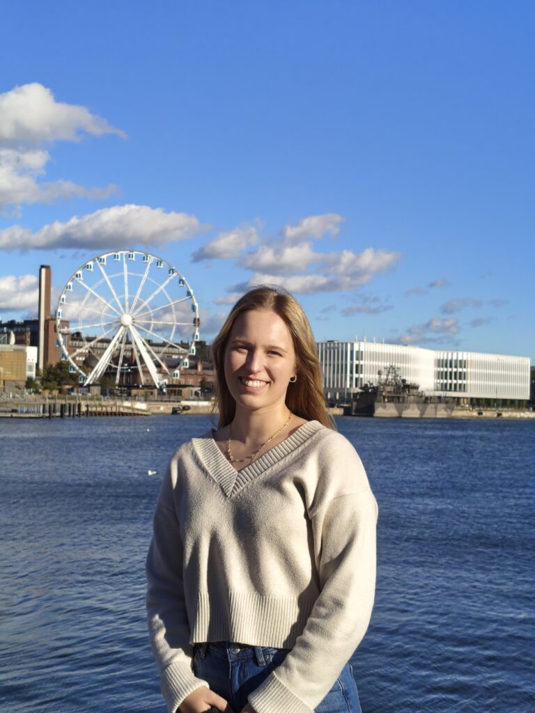 Sara Simell after completing her master’s thesis at CLIC Innovation.
